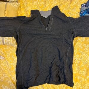 Used Free Fly Bamboo 1/4 Zip size XL